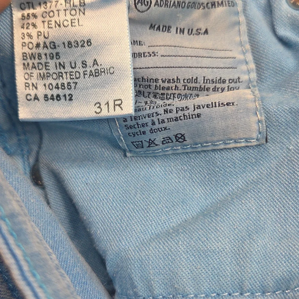 Adriano Goldschmied Jeans In A Pretty Bright Blue. The Stevie Ankle. - Picture 10 of 12